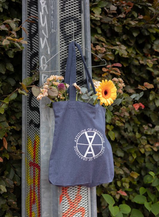 MIDNIGHT BLUE TOTE BAG